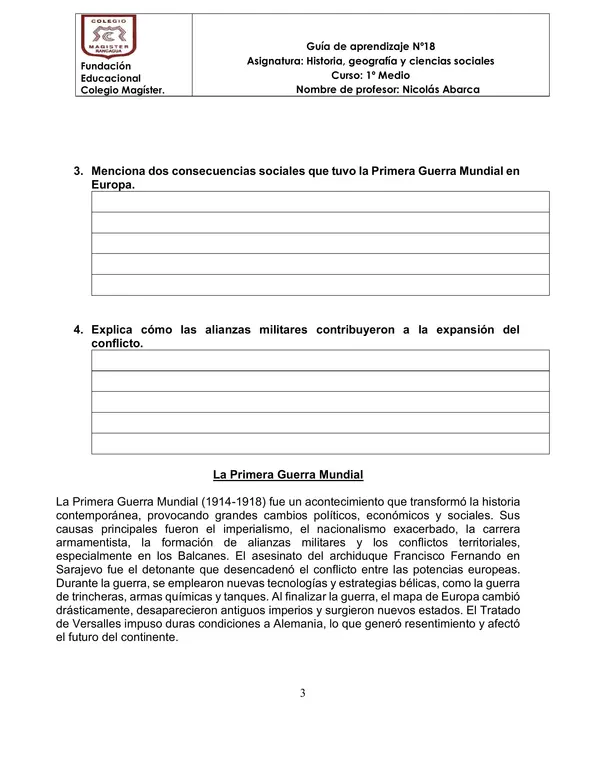 Sintesis de IGM
