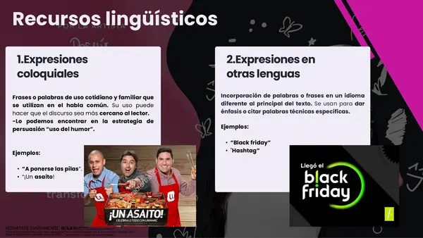 PPT RECURSOS LINGUÍSTICOS Y NO LINGUÍSTICOS EN LOS MMC