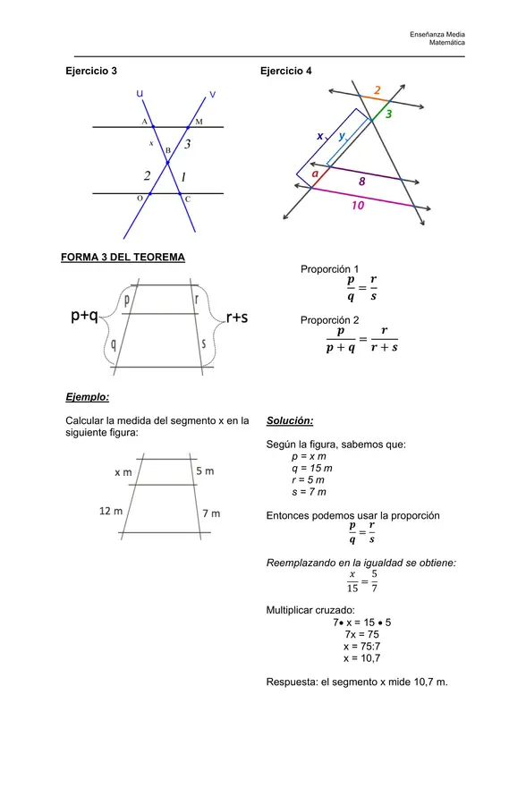 Teorema de Thales