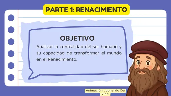 EDAD MODERNA: RENACIMIENTO Y HUMANISMO