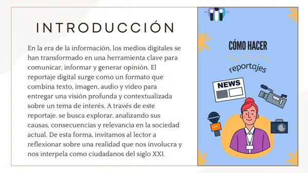 El reportaje digital