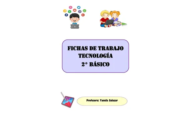 Fichas tecnología 2° básico