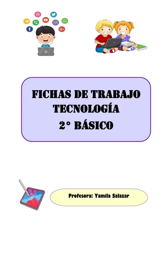 Fichas tecnología 2° básico