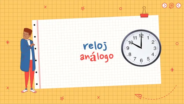 Lectura de reloj analógico y digital