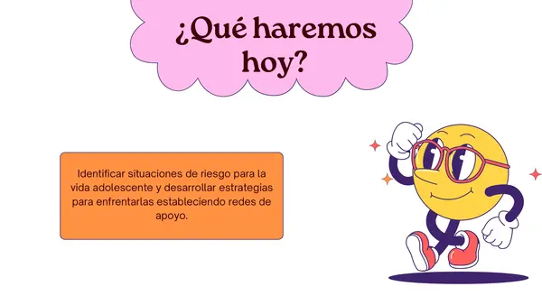 Orientación: Situaciones de Riesgo y Redes de Apoyo