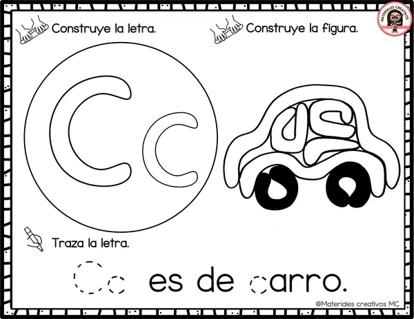 Playdough del Abecedario