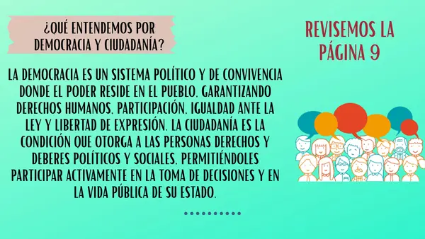 unidad 1 educacion ciudadana 3 medio