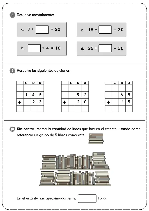 Prueba diagnóstico tercero básico 