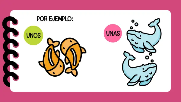 Artículos indefinidos 