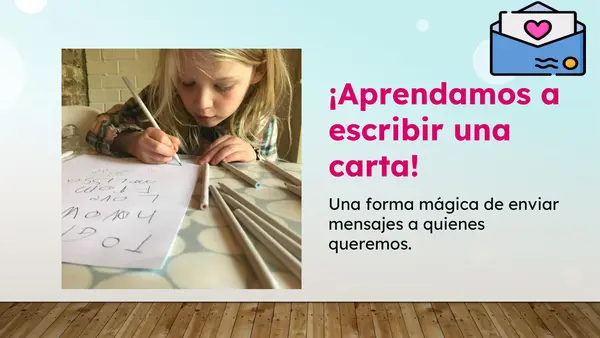 ¡Aprendamos a escribir una carta!