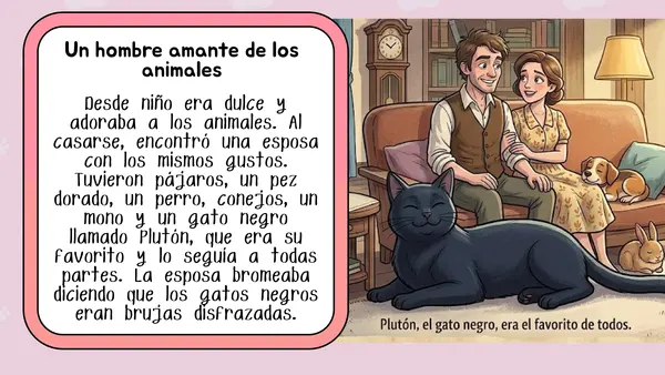 CUENTO EL GATO NEGRO (ADAPTACIÓN)