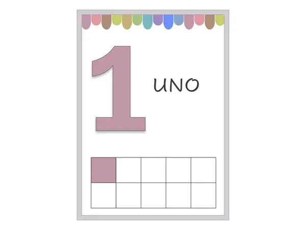 Carteles de numeros 0-10, 10-90, 100-1.000