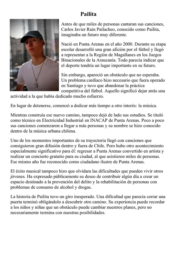 12 Biografía artistas y futbolistas