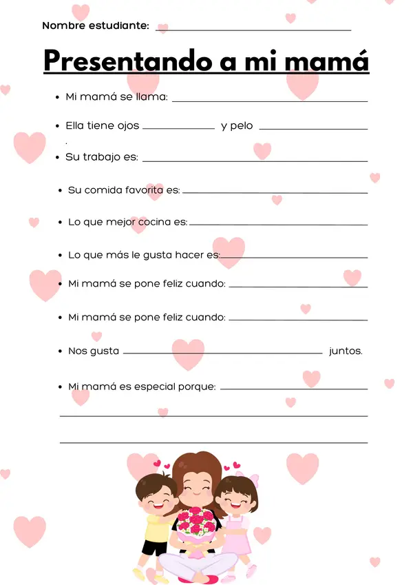 Presentando a mi mamá