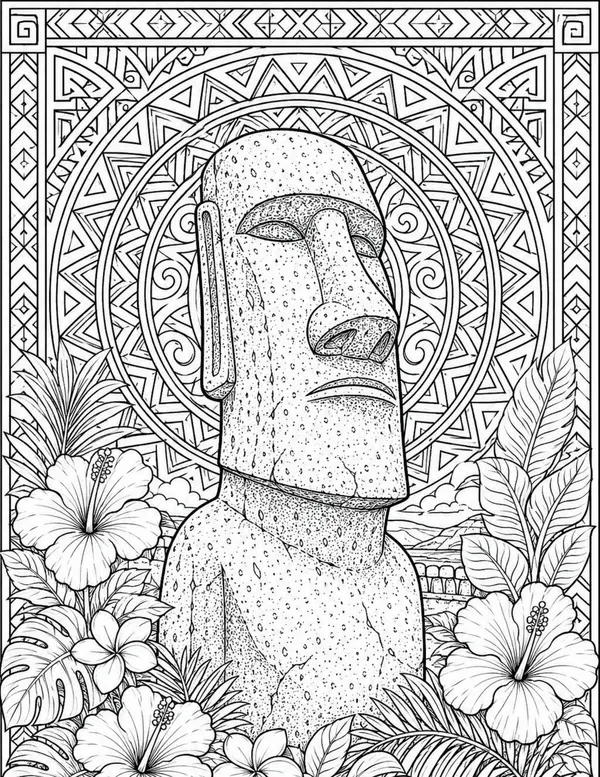 Fiestas Patrias (dibujos para colorear) 