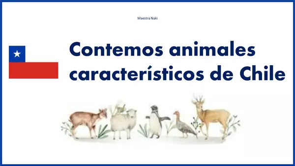 Conteo de animales. Fauna chilena