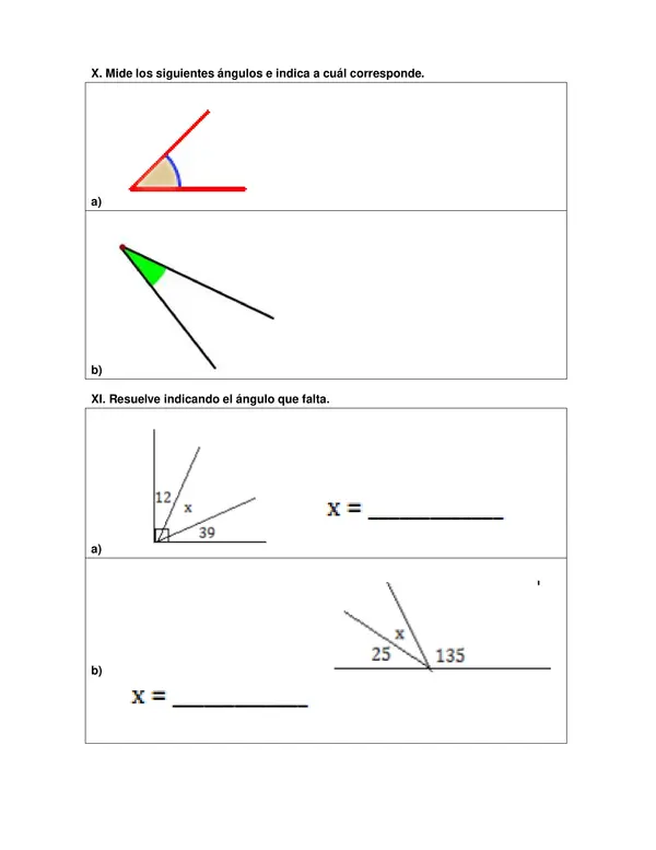 Guia de Matematica 6 Basico: Reforzar contenidos del segundo semestre - Repaso