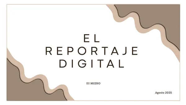 El reportaje digital