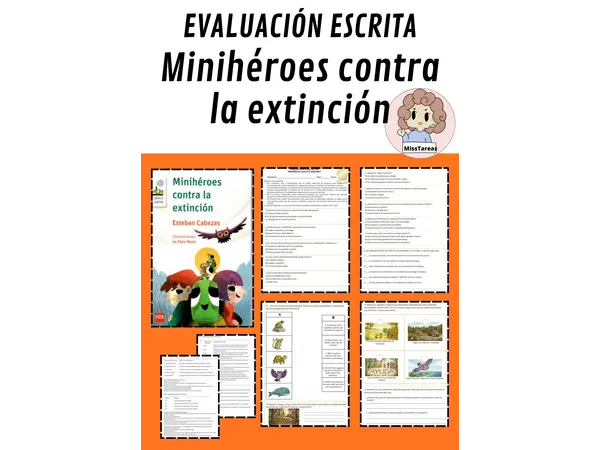  Evaluación Plan Lector "Minihéroes contra la extinción" 