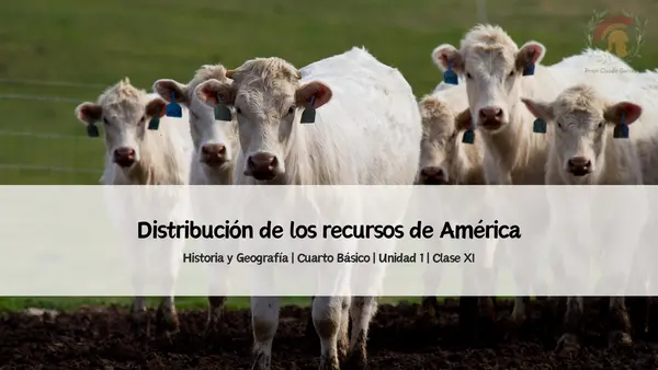 Los recursos de América | Cuarto Básico