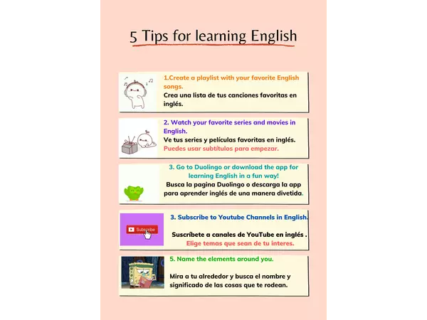 Tips para aprender inglés de una manera entretenida