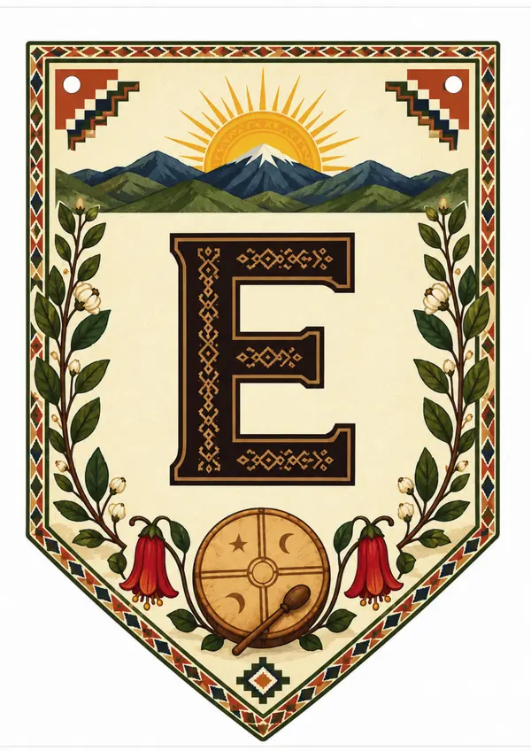Banderines We Tripantü y Wiñol Tripantü