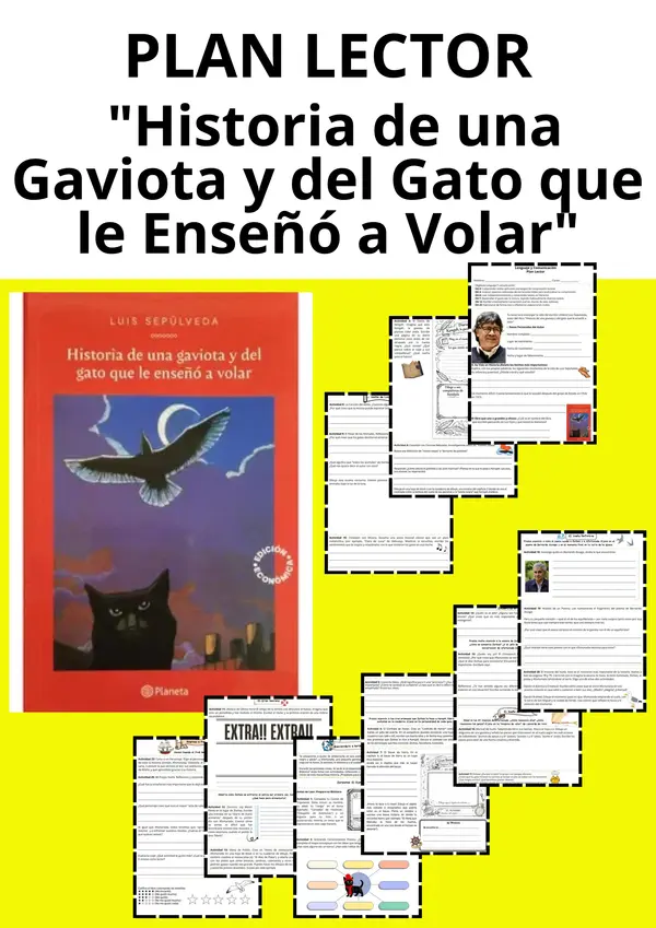 Guía de Lectura: "Historia de una gaviota y del gato que le enseñó a volar"