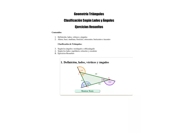 Unidad Geometría