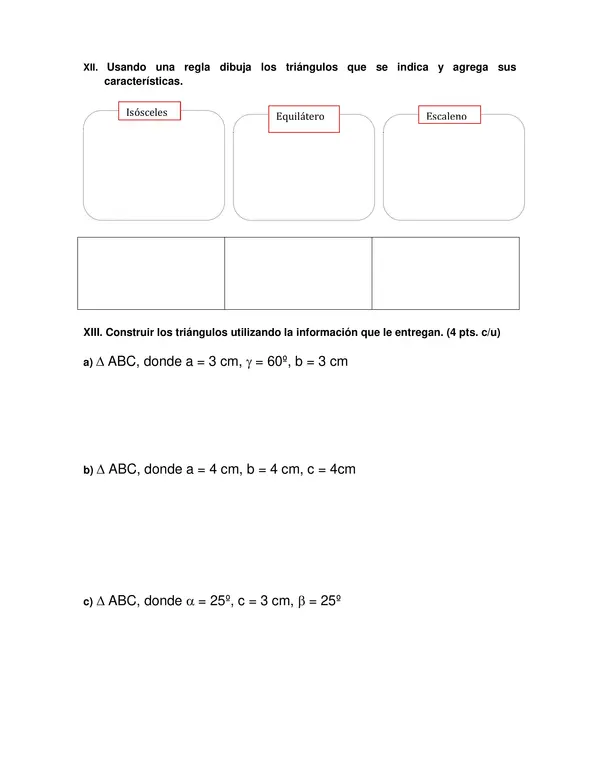 Guia de Matematica 6 Basico: Reforzar contenidos del segundo semestre - Repaso