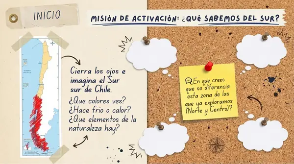 Clase 7 Lección 2 Unidad 1 ¿Cómo son los paisajes de Chile? "Zona Sur" 2° Básico