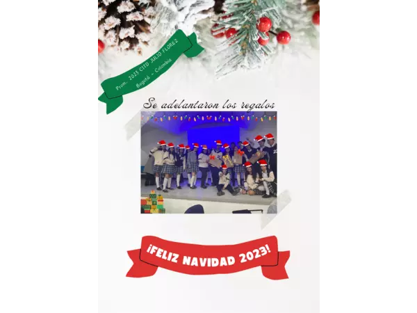 SE ADELANTO LA NAVIDAD"