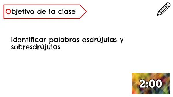 Palabras esdrújulas y sobresdrújulas.