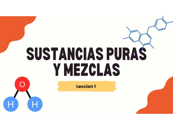 Presentacion Sustancias puras y mezclas