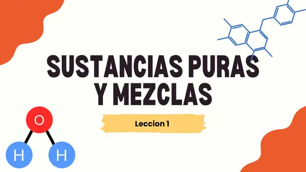 Presentacion Sustancias puras y mezclas