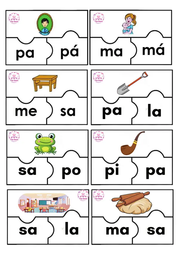 Rompecabezas silábico