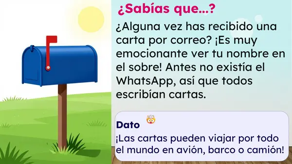 ¡Aprendamos a escribir una carta!