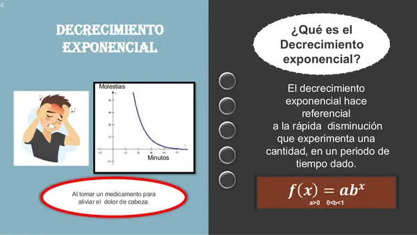 Crecimiento y decrecimiento exponencial