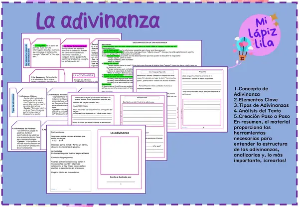 ANALIZANDO UNA ADIVINANZA