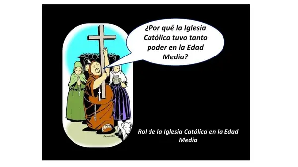 La iglesia catolica en la epoca medieval