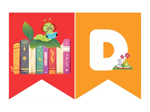 Banderín "Día del Libro" 🌈