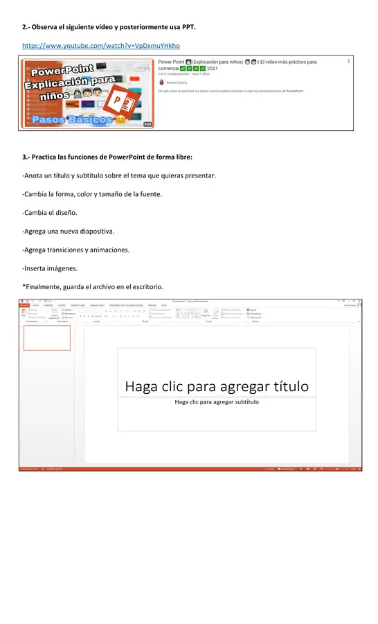 Fichas tecnología 3° básico