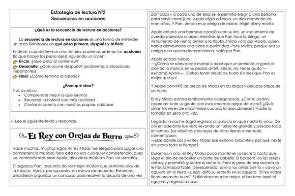 Secuencias en acción 