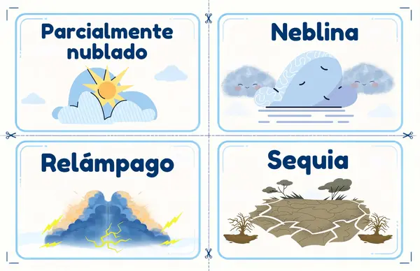 El clima - pack de actividades 