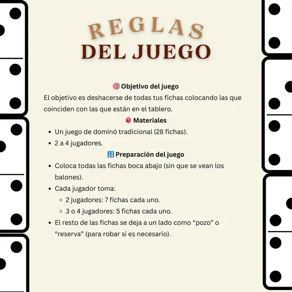 Domino educación física