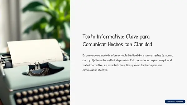 Texto informativo