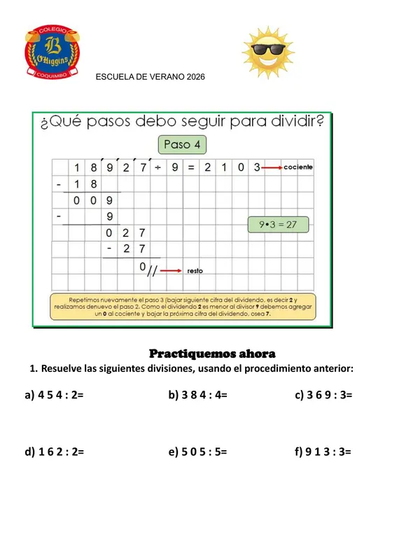 la división 