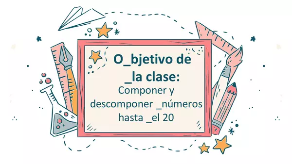 Componer y descomponer - 2° básicos