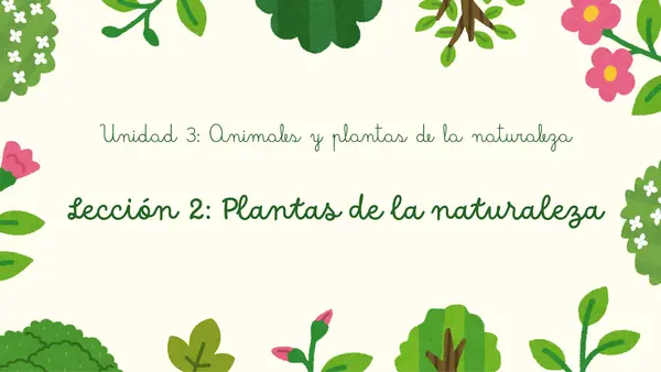 Plantas de la naturaleza