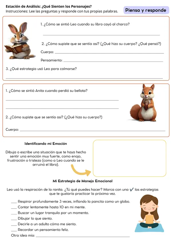 Identificar y aceptar las Emociones, Orientación
