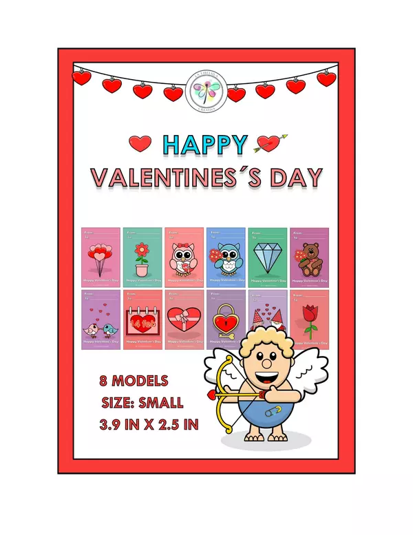 Happy Valentine´s Day Cards Tags Gifts Craft 3